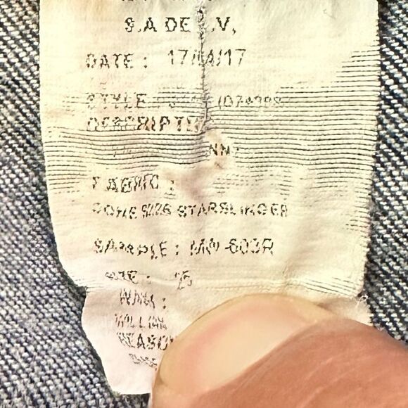 Madewell Size 25 Women's Dark Blue‎ Wash Denim Jeans - Picture 10 of 11